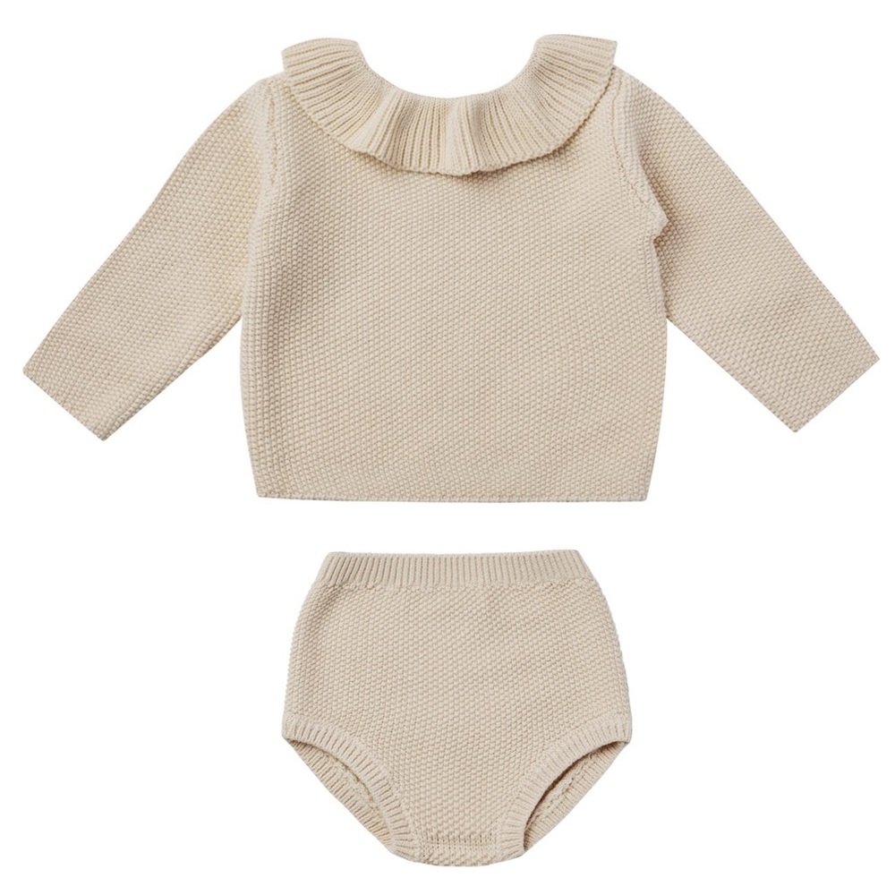 Quincy Mae Cream Kids Matching Set